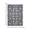 Homeroots 8 x 10 ft. Navy Blue Floral Buds Area Rug 385239 - alternate 3